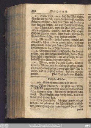 Sterbe-Lieder.