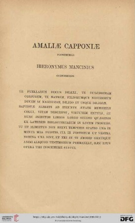 Voluminis dedicatio