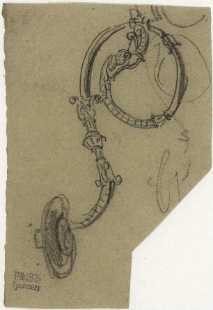 Baudetail aus Wolfenbüttel, Leuchter (Arm)