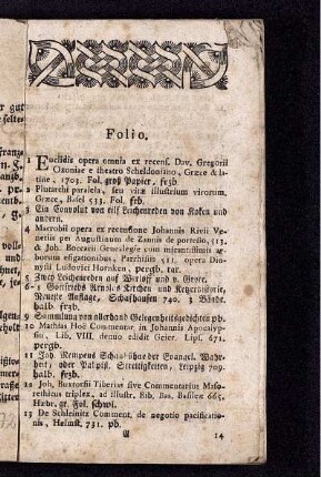 Folio.