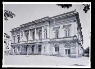 Albert-Theater, Dresden (auch: Theater des Volkes, Stadttheater): Ansicht von Süden (Negativ zu Inv. Nr. TBS 099,06)