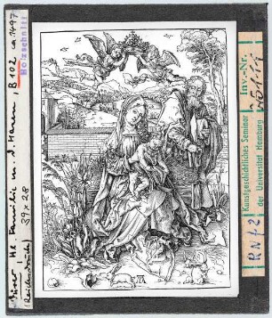 Albrecht Dürer: Heilige Familie mit den Hasen