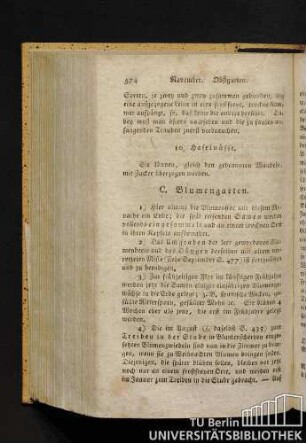 C. Blumengarten.