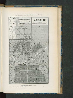 Port Adelaide und Adelaide (Sonden in Metern)