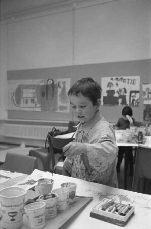Einrichtung einer Kindermalschule bei der Staatlichen Kunsthalle Karlsruhe