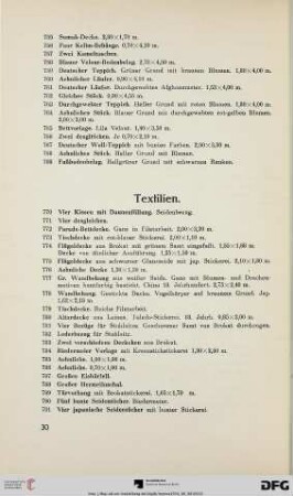 Textilien (Nr.770-791)