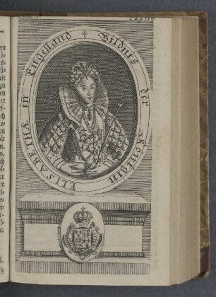 Bildnis der Königin Elisabethae in Engelland