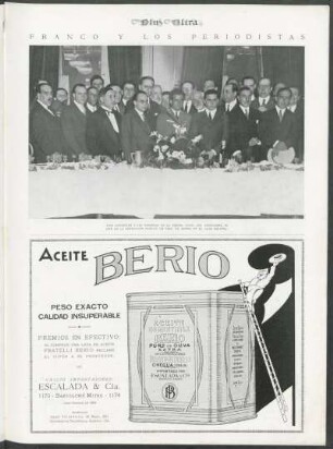 Franco y los periodistas
