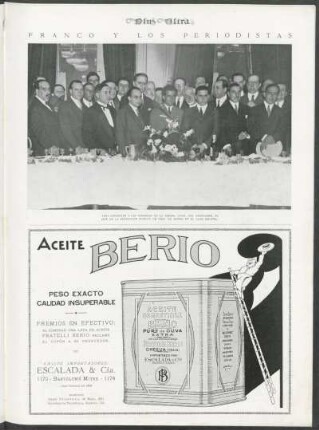 Franco y los periodistas