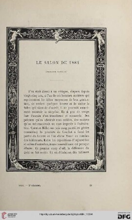 2. Pér. 29.1884: Le salon de 1884, 1