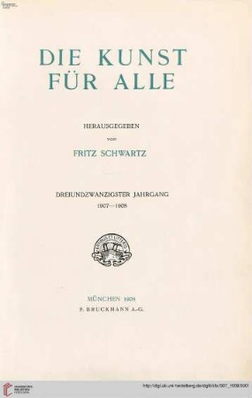 23: Die Kunst für alle: Malerei, Plastik, Graphik, Architektur