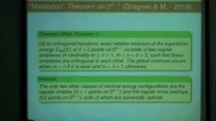 Log-optimal spherical configuration
