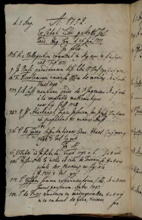 Ex Catal. Libr. p. Matth. Gaillard. Hag. Com. d. 26. Jan. 1752
