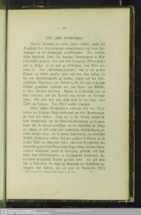 List´s zweite Entschädigung