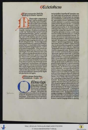 Liber Ecclesiasticus