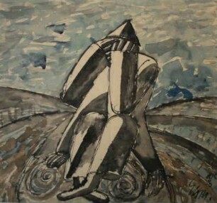 Trauernder Pierrot