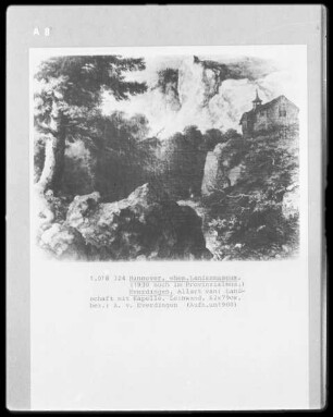 Landschaft mit Kapelle