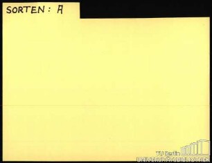 PELARGONIUM: Sorten A