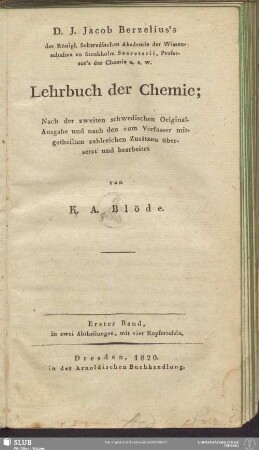 1,1: Lehrbuch der Chemie