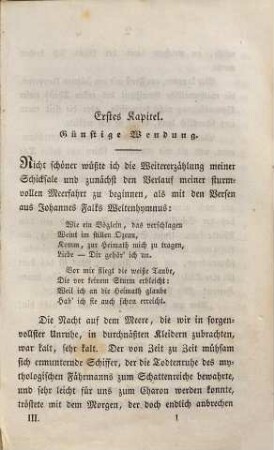 Ludw. Bechstein's gesammelte Erzählungen und Novellen, 3. Clarinette ; 3. Theil : Seitenstück zu den Fahrten eines Musikanten