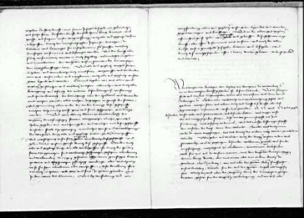 König Renatus von Sizilien vergleicht sich mit dem Gesandten der Gräfin Margarete und des Grafen Ulrich V. über die Ansprüche der Gräfin.