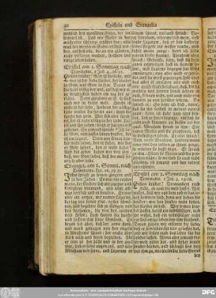 Epistel am 1. Sonntag nach Trinitatis. 1 Joh. 4, 16-21.