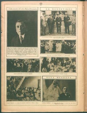 Fallecimiento del señor Rafael Fernández