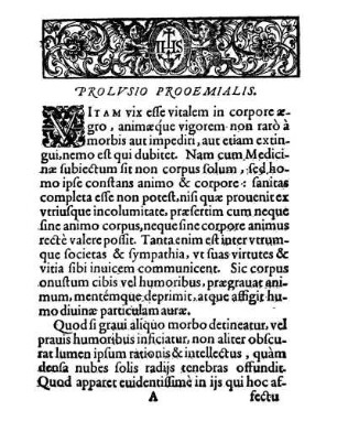 Prolvsio Prooemialis.