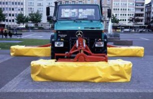 Fotografie: Systemtraktor, Trommelmähwerk