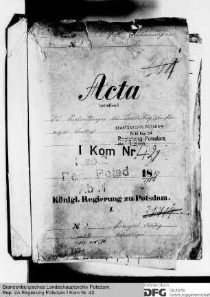 Verhandlungen des Brandenburgischen Provinziallandtages (13.-26. Sitzungsperiode)