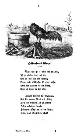 Hähnchens Klage.