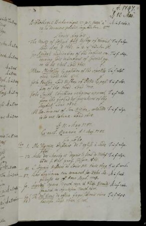 Ex auct. Hannov. d. 1. Maj. 1747.