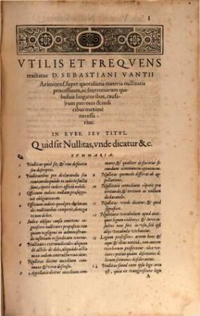 Tractatus de nullitatibus processuum ac sententiarum