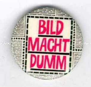 "Bild macht dumm"