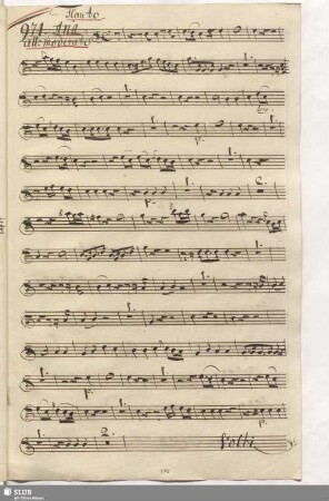 974. Aria: Udiste mai dal monte / Anfossi, P.