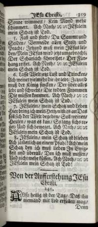 Von der Aufferstehung Jesu Christi. - Von der Himmelfahrt Jesu Christi.