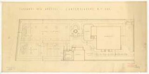 Wohnhaus Knüttel, Berlin-Dahlem: 1 Lageplan mit Garten 1:100