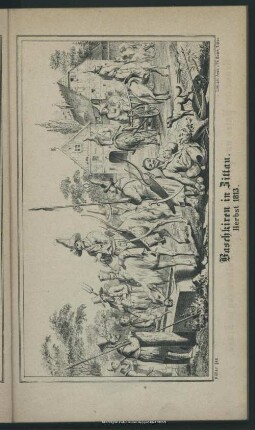 Baschkiren in Zittau ; Herbst 1813