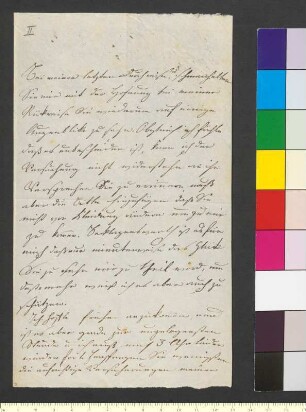 Brief von Hessen-Kassel, Friederike Christiane Auguste Kurprinzessin von an Goethe, Johann Wolfgang von