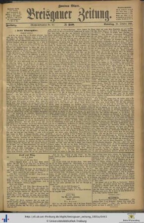 25.10.1891 (Zweites Blatt)