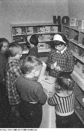 Kindergärten, März 1956 - Januar 1957