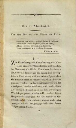 Über die weiblichen Brüste