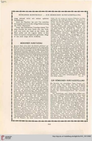 26: Zur römischen Kunstausstellung