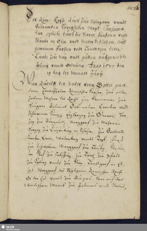 S. 1241-1273. ... Confirmation, etzliche durch die Herren Fürstenn vundt Stände in Ober- vndt Nieder Schlesien, auf gemeinen Fürsten vundt Landtagen dem Lande zu Nuz vndt gutten außgerichte Policey vndt Ordnung. anno 1577 den 19 tag des Monats Juny.