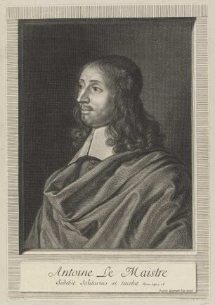 Bildnis des Antoine Le Maistre