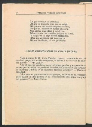 Juicios críticos sobre su vida y su obra