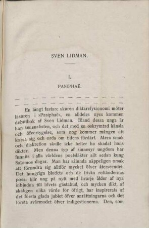 Sven Lidman.