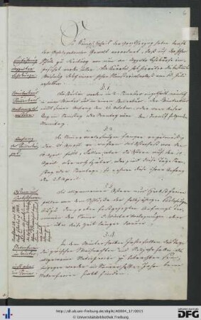 [fol. 6] Einführung der halbjährigen Lehrkurse (07.09.1807)