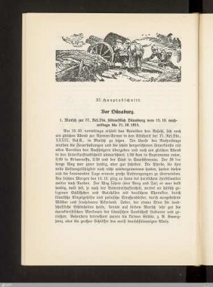 III. Hauptabschnitt - Vor Dünaburg
