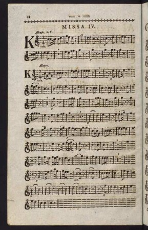 16-28, Cornu I. Missa IV. - Missa VI.